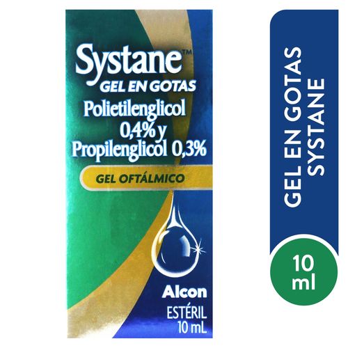 Systane Gel Drops Gel 4 Mg 3 Mg X 10 Ml