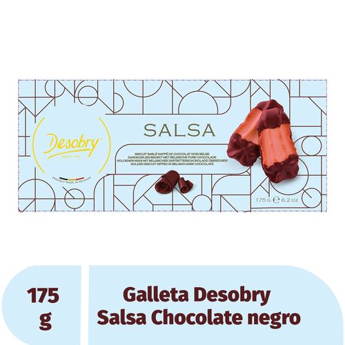 Galleta Desobry salsa chocolate negro - 175 g