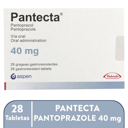 Pantecta 40 Mg X 28 Grag