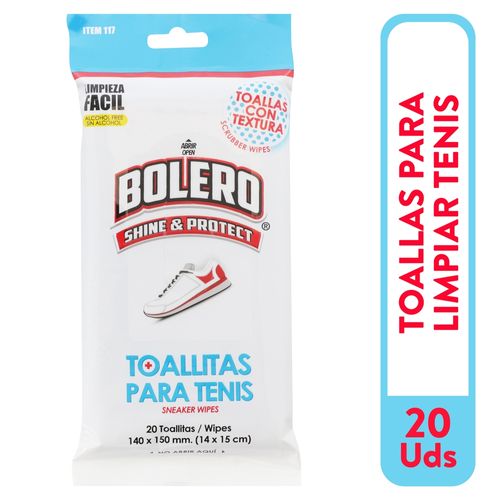 Toallas Limpiadoras Para Tenis Boler 2Ea