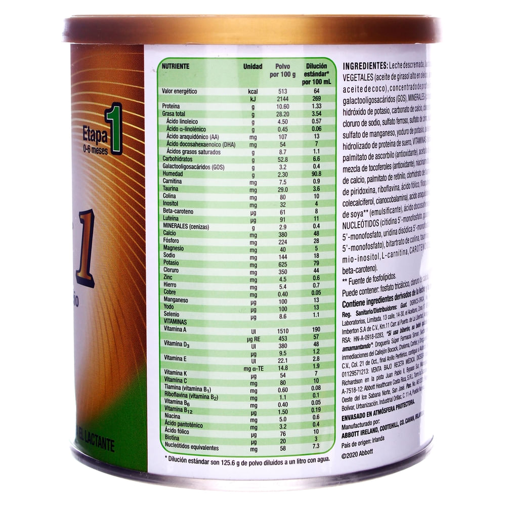 Fórmula infantil Gain 1 de inicio - 400 g - Maxipalí | Costa Rica