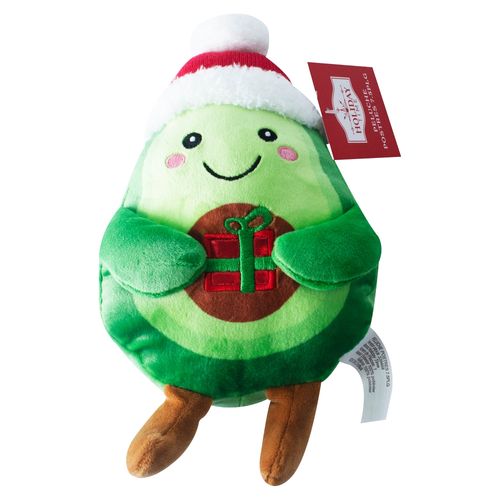 Peluche Aguacate Con Gorro Santa