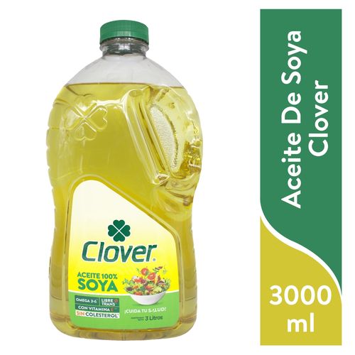 Aceite Clover De Soya - 3000ml