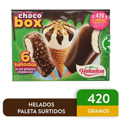 Helado Dos Pinos Pack Surtido Paleta - 430gr