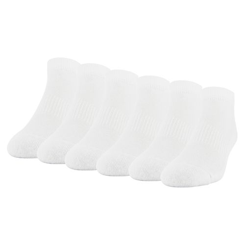 Calcetín Athletic Works Deportivo Para Caballero Corto, Color Blanco 6 Pack - Talla 10-13