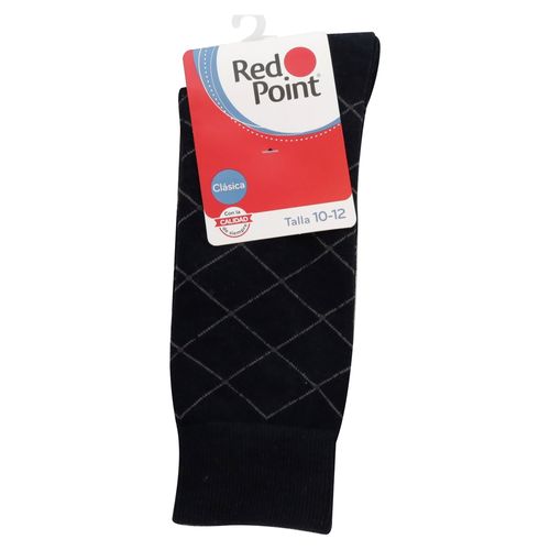 Calcetín Red Point Vestir Para Caballero, Color Azul - Talla 10-12