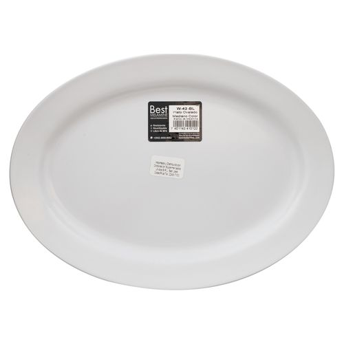 Plato Best Melamine Ovalado Mediano