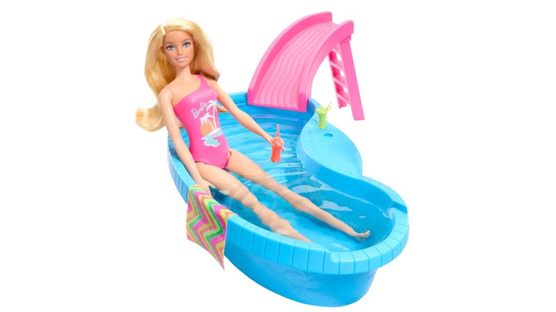 Comprar Set Barbie Piscina Glam Con Muneca Walmart Costa Rica