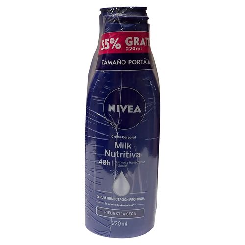 Pack Crema Nivea Nutritiva 400ml+220ml