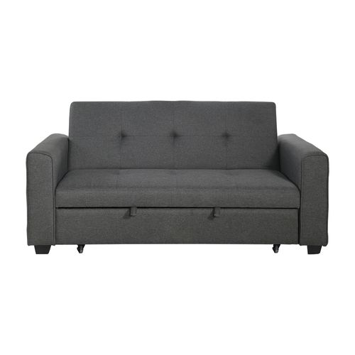 Sofá cama Mainstays desplegable color gris oscuro - 1 Ud