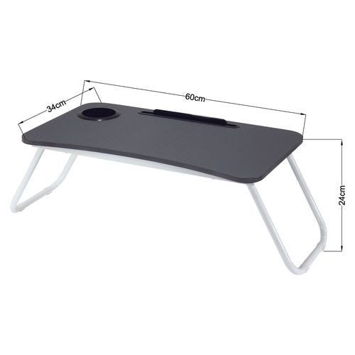 Mesa plaegable Mainstays para laptop color gris Jx-18Bf06