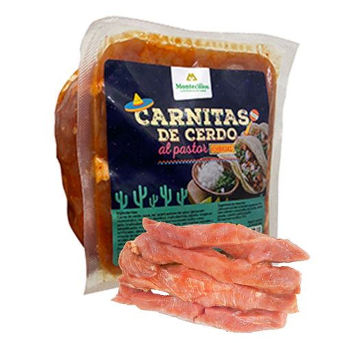 Carnitas Montecillos Cerdo al Pastor - 1 Kg