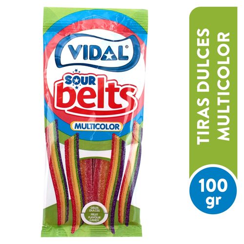 Gomita Vidal multicolor arcoiris - 100 g