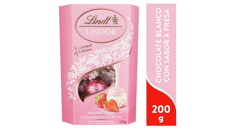 Comprar Chocolate Lindor Strawberry 200gr | Walmart Costa Rica