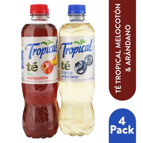 Tropical Melocoton Blanco Pet 4pk 2000ml