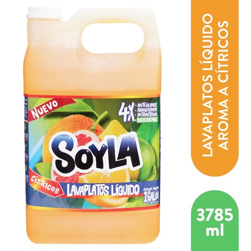 Lavaplatos Soyla Liquido Galon 3785ml