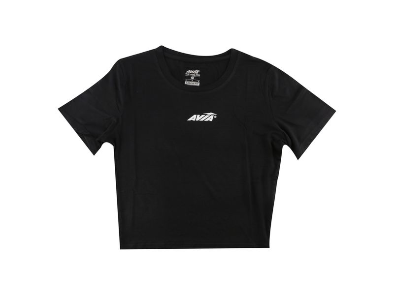 T-shirt blu indaco mezza manica in jersey di cotone con logo piccolo