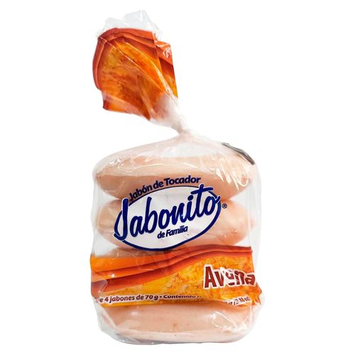 Jabón tocador Jabonito avena 3 pack -280 g