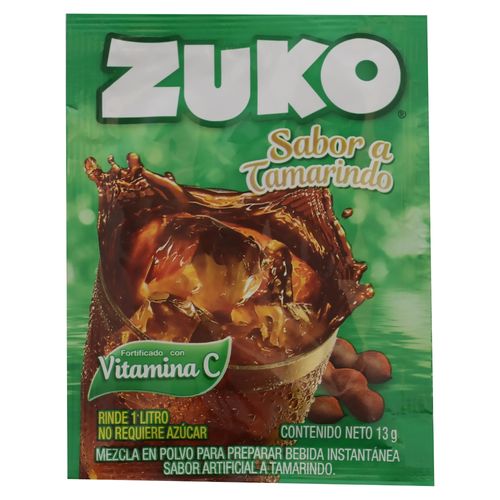 Polvo para bebida Zuko tamarindo -13 g