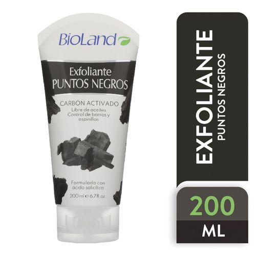 Exfoliante Bioland Carbón Activado - 200ml