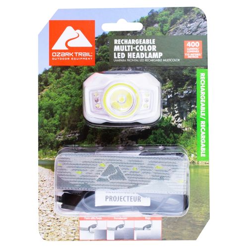 Lámpara Ozark Trail Para Camping, Frontal Con Luz Led