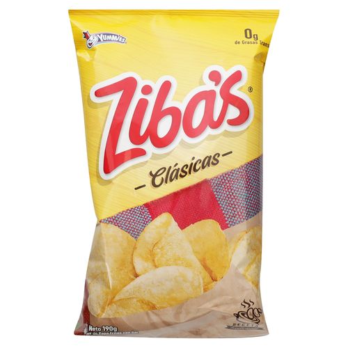 Snack Zibas Papa Clásica - 190 g