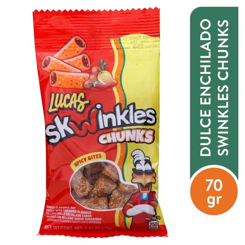 Dulce enchilado Skwinkles lucas - 70 g