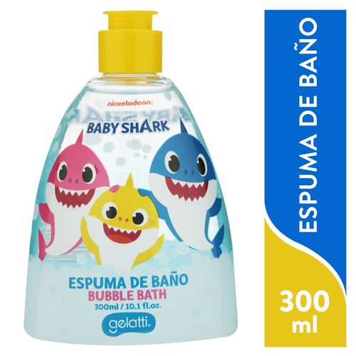 Espuma De Bano Gelatti Baby Shark 300 Ml