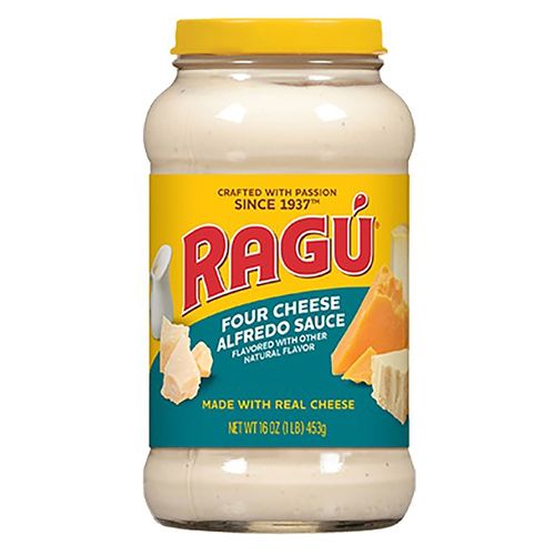 Salsa Ragú Cuatro Quesos -453 g