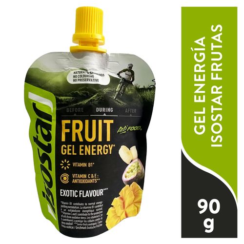 Gel Energía Isostar frutas - 90 g