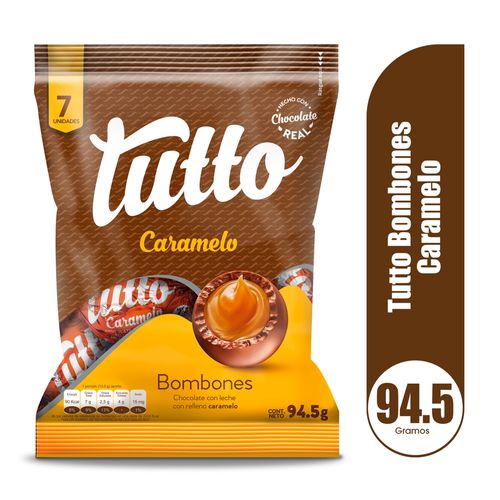 Chocolates Tutto Bombon Caramelo - 94,5 g