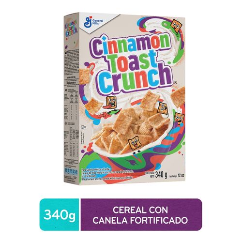 NESTLE CINNAMON TOAST CRUNCH® Canela Cereal 340g Caja