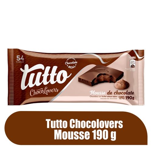 Chocolate Tutto Chocolovers Mousse - 190 g