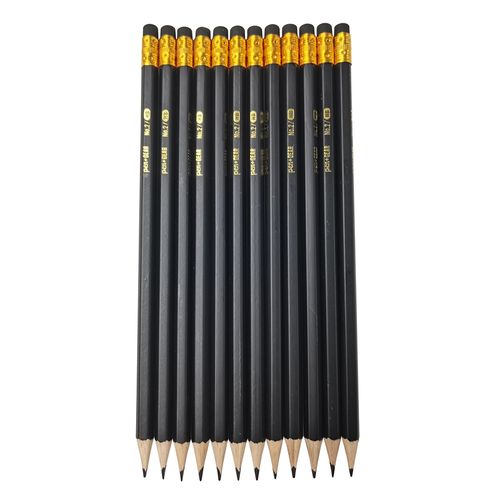Lápices Pen Gear de grafito -12 uds