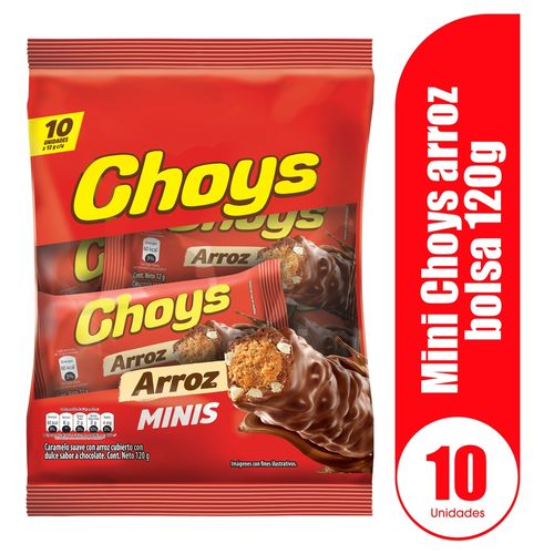 Chocolate Choys Mini Arroz - 120 g