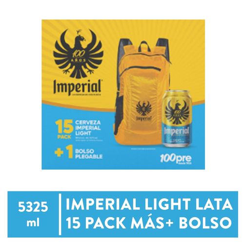 Imperial Light Lata 15 pack más Bolso - 5325 ml