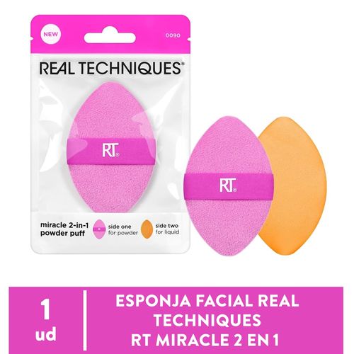 Esponja facial Real Techniques Miracle 2 in 1 Powder Puff