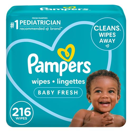 Toallitas Pampers Baby Fresh -216 Uds