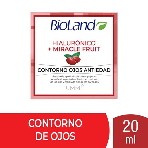 Contorno de Ojos Bioland Ácido Hialuronico - 20ml