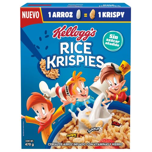 Cereal Rice Krispis Sin Azucar -470 g