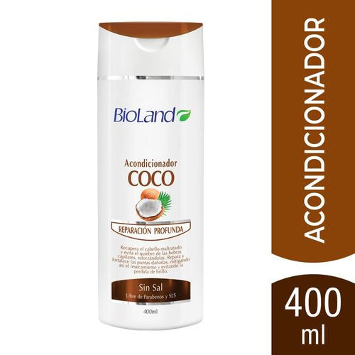 Acondicionador Bioland Coco - 400ml