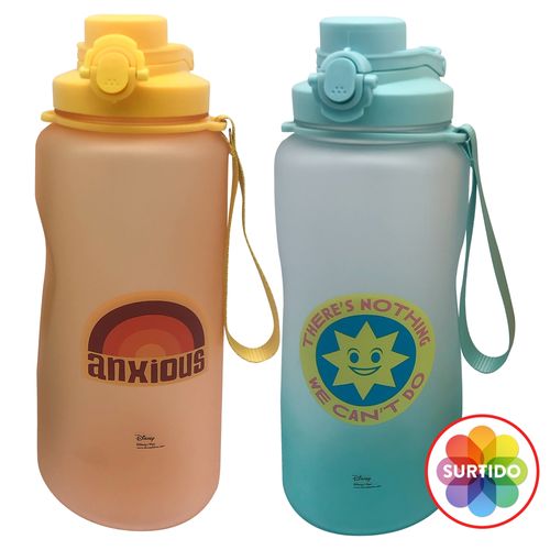 Botella Disney, plástica para agua -2500ml