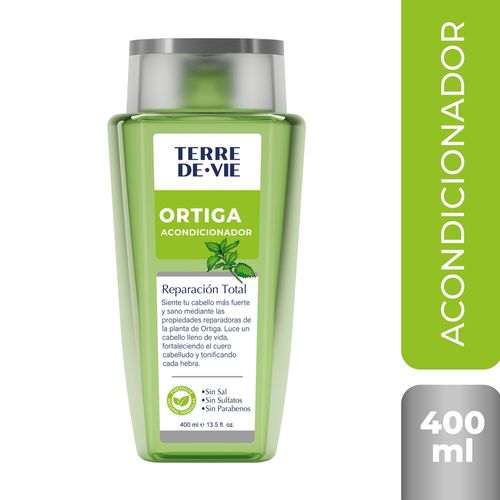 Acondicionador Ortiga Terre De Vie Reparación Total Formulaciones Sofisticadas- 400 ml