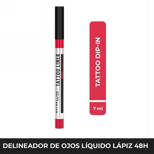 Delineador de ojos Maybelline NY Tatto Lines 48H Liquid Pen a prueba de agua