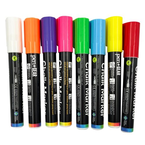 Tizas Pen Gear, multicolor -8 uds