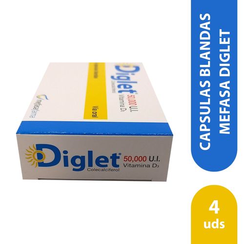 Capsulas blandas Mefasa Diglet - 4 uds