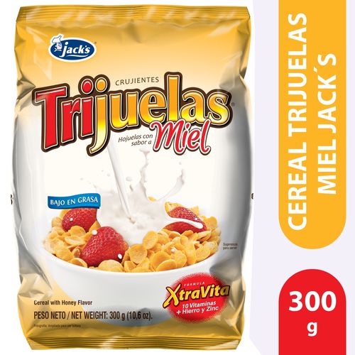 Cereal Trijuelas Miel Jack´S - 300 g