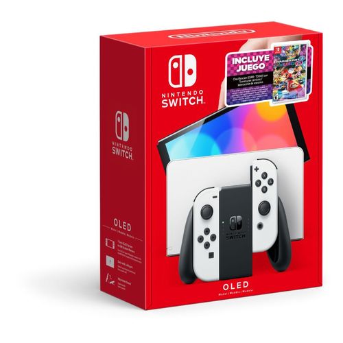 Nintendo Switch OLED Model Mario Kart™ 8 Deluxe Bundle (Physical Game Included)