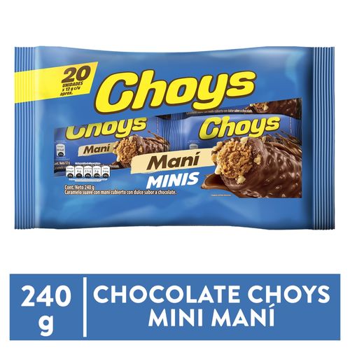 Chocolate Choys Mini ManÍ - 240 g