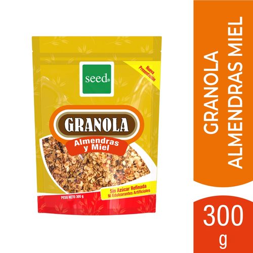 Granola Seed con miel y almendras  - 300 g